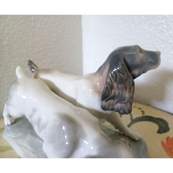Rare Fulgencio Garcia COUPLE Of COCKER SPANIELS Lladro - Picture 12 of 16